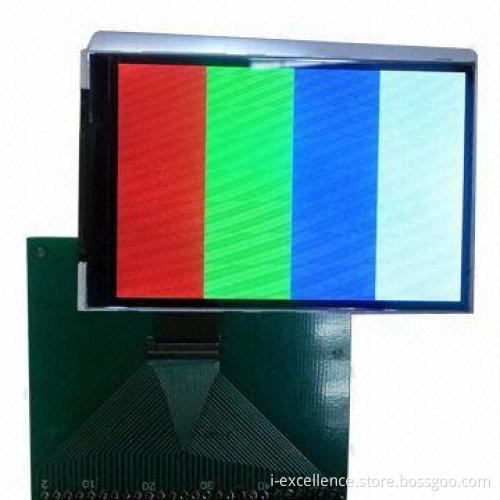 3.5-inch LCD Panel with CPU and RGB Interface, 73.44 x 48.96mm Active Area